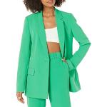 Blazers longs vert jade Taille XXL plus size look fashion pour femme en promo 