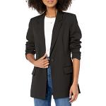 Blazers longs noirs Taille 3 XL plus size look fashion pour femme en promo 