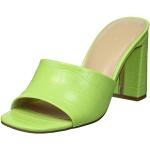 Sandales à talons vert émeraude Pointure 40,5 avec un talon entre 7 et 9cm look fashion pour femme 