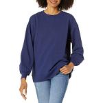 The Drop Kiko Sweat-shirt à ras-du-cou oversize pour Femme, Bleu, XXS