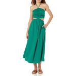 Robes d'été vertes en satin longues Taille M classiques pour femme 