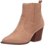 The Drop Sia Pointed Toe Western Ankle Boot, Sia Pointed Toe Western Ankle Boot womens - Sable, 38.5 EU