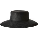 Chapeaux de paille noirs en paille Tailles uniques look fashion pour femme en promo 