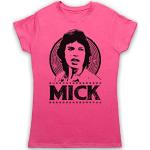 The Guns Of Brixton The Stones Mick Jagger Tribute T-Shirt des Femmes, Rose, Small