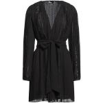 Robes de créateur The Kooples noires en polyester à manches longues courtes à manches longues Taille M pour femme 