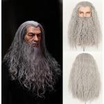 The Lord of the Rings of Gandalf Perruque synthéti