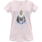 T-shirts roses Le Seigneur des Anneaux Galadriel lavable en machine Taille S look fashion pour femme 