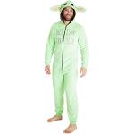 Pyjamas combinaisons verts en polaire Star Wars The Mandalorian Taille 3 XL look fashion pour homme 
