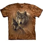 The Mountain T-Shirt Woodland Companions Wolves X-Large
