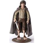BendyFigs Frodo Baggins by The Noble Collection - Officially Licensed 19cm Lord of The Rings Bendable Toy Posable Collectable Doll Figures with Stand - for Kids & Adults