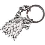 Porte-clés pour fêtes de Noël argentés Game of Thrones look fashion 