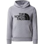 Sweats The North Face Drew Peak gris à motif ville enfant look streetwear en promo 