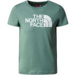 T-shirts The North Face verts en coton Taille S classiques pour femme en promo 
