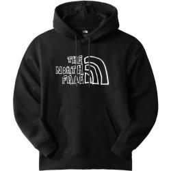 THE NORTH FACE Men’s Printed Heavyweight Pullover Hoodie - Homme - Noir - taille S- modèle 2023