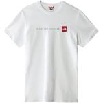 T-shirts The North Face Never Stop blancs Taille S look fashion pour homme 
