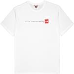 T-shirts The North Face blancs à manches courtes à manches courtes à col rond Taille XL pour homme en promo 