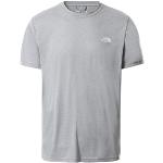 T-shirts The North Face gris à manches courtes à manches courtes Taille XS look fashion pour homme en promo 