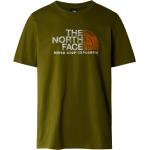 T-shirts fashion The North Face vert olive en coton Taille L look fashion pour homme 