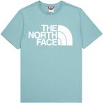 T-shirts col rond The North Face bleus à manches courtes à col rond Taille M look casual pour homme en promo 