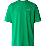 T-shirts basiques The North Face vert émeraude Taille L look fashion pour homme 