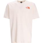 T-shirts à imprimés The North Face blanc crème en jersey à motif animaux à manches courtes à col rond pour homme 