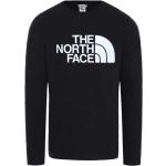 T-shirts The North Face noirs en coton à manches longues éco-responsable à manches longues Taille S pour homme 
