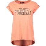 T-shirts The North Face orange à motif fleurs Taille XS look fashion pour femme 