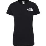 T-shirts The North Face noirs à manches longues à manches longues look fashion pour femme 
