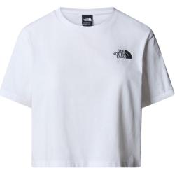 The North Face - Women's Cropped Simple Dome Tee - T-shirt - XS - tnf white