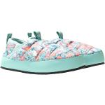 Chaussons mules The North Face Thermoball turquoise à fleurs en polyester Pointure 29,5 look fashion 