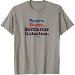 The Office Bears. Beets Battlestar Galactica T-shirt standard T-Shirt