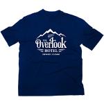 The Overlook Hotel Shining Logo T-shirt - Bleu - Small