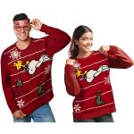 Pulls pour fêtes de Noël United Labels rouges Snoopy Taille M look fashion 