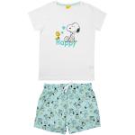 Pyjamas United Labels turquoise Snoopy Taille L look fashion pour femme 