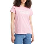 T-shirts Levi's roses en jersey à manches courtes à manches courtes à col rond Taille XS classiques pour femme en promo 