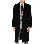 Manteaux en cachemire noirs Taille XXL look fashion pour homme 