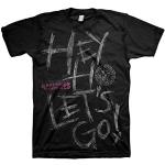 The Ramones Hey Ho Lets Go Punk Rock Officiel T-Shirt Hommes Unisexe (Medium)