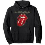 Sweats noirs Rolling Stones à capuche Taille S look Rock 