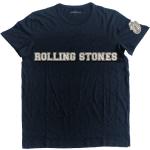 T-shirts bleu marine Rolling Stones Taille L look Rock pour femme 