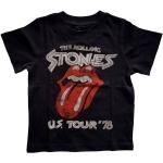 The Rolling Stones T-shirt The Rolling Stones US Tour '78 Black 3 Years
