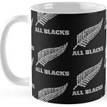 The Rugby Team All Blacks Of New Zealand Mug-Mug 11Oz-Fabriqué À Partir De Céramique-Meilleur Cadeau Pour Les Amis De La Famille