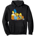 The Simpsons Homer Marge Maggie Bart Lisa Simpson Couch Sweat à Capuche