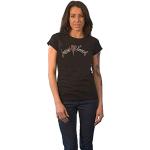 The Smashing Pumpkins T-shirt Gish Heart Nue officiel pour femme, coupe skinny, noir, Noir , L