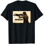 T-shirts noirs The Walking Dead Daryl Taille S classiques pour homme 