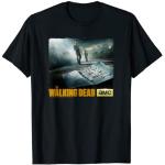 T-shirts noirs The Walking Dead Rick Taille S classiques pour homme 