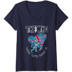 The Who : Longue vie à Rock 79 T-Shirt avec Col en V