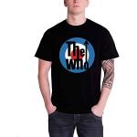 The Who Target Classic - T-Shirt - Homme - Noir (Black) - FR: Medium (Taille fabricant: Medium)