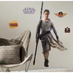 Thedecofactory RMK3149GM Stickers Star Wars Episode 7 Rey Giant Roommates Repositionnables (140X73CM), Vinyle, Multicolore, 104 x 46 x 0.1 cm
