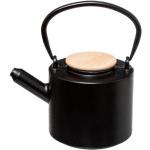 5x Chauffe-théières, cafetière, en fonte de fer, pour une bougie, design  antique, réchaud rustique, noir