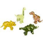Early Steps Puzzle aimanté avec 4 dinosaures magnétiques I Triceratops, T-Rex, Stegosaurus und Brachiosaurus, jouets aimantés I Facile à tenir et amusant à combiner I Jouet à partir d'un an